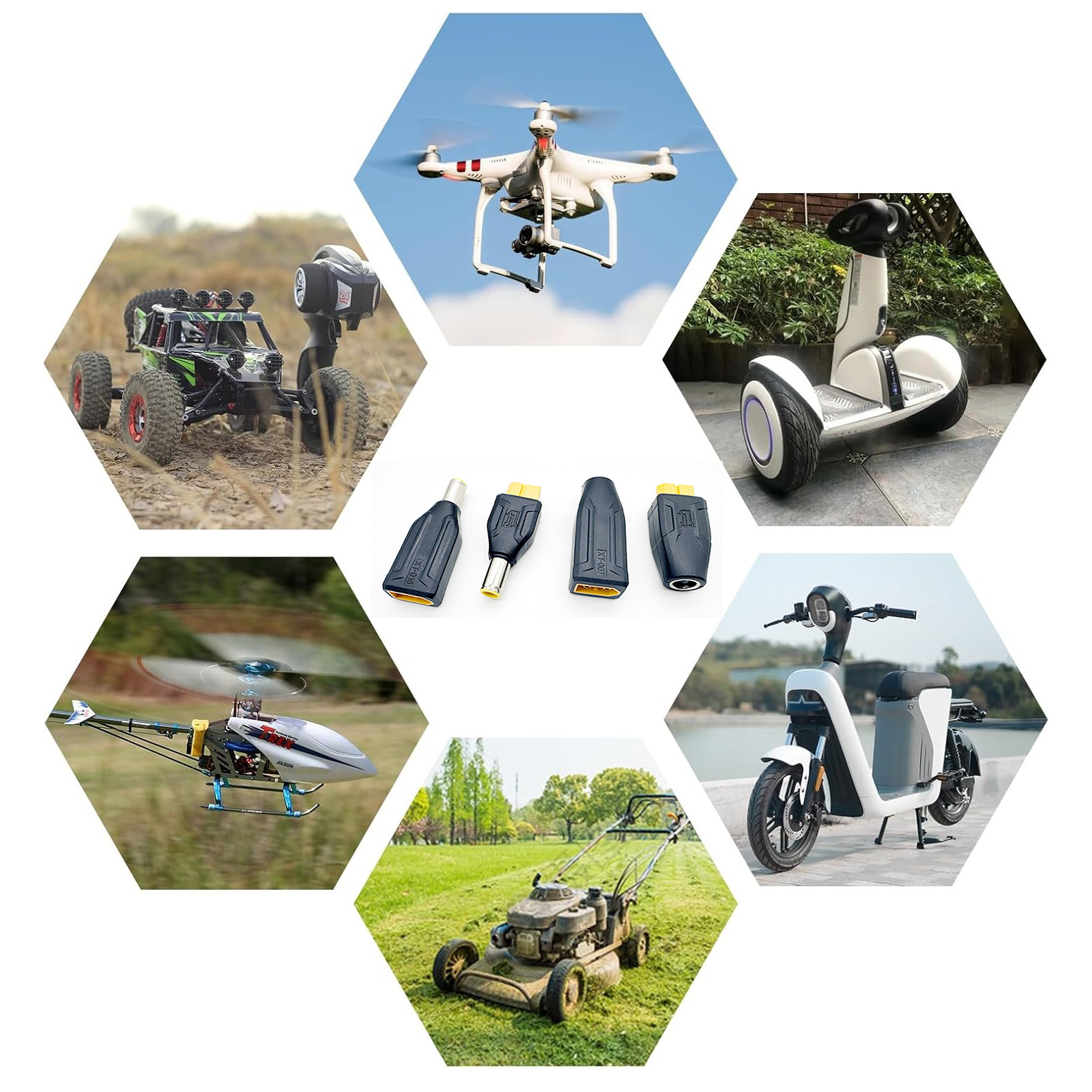 Adaptor Nirkabel Catu Daya XT6 - Drone Battery Adapter ulasan dan harga