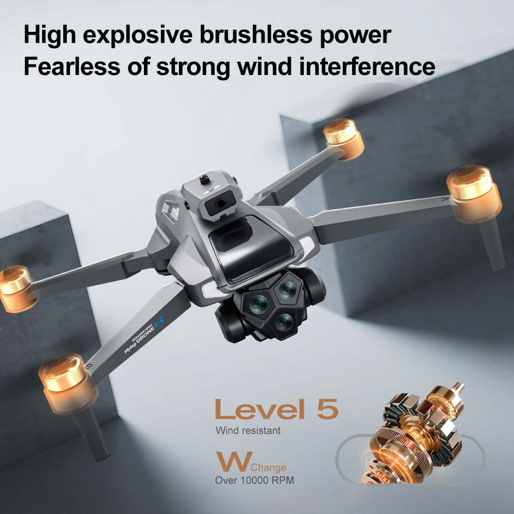 Drone Tanpa Sikat Baterai Tiga - Jjrc Drone X12 ulasan dan harga